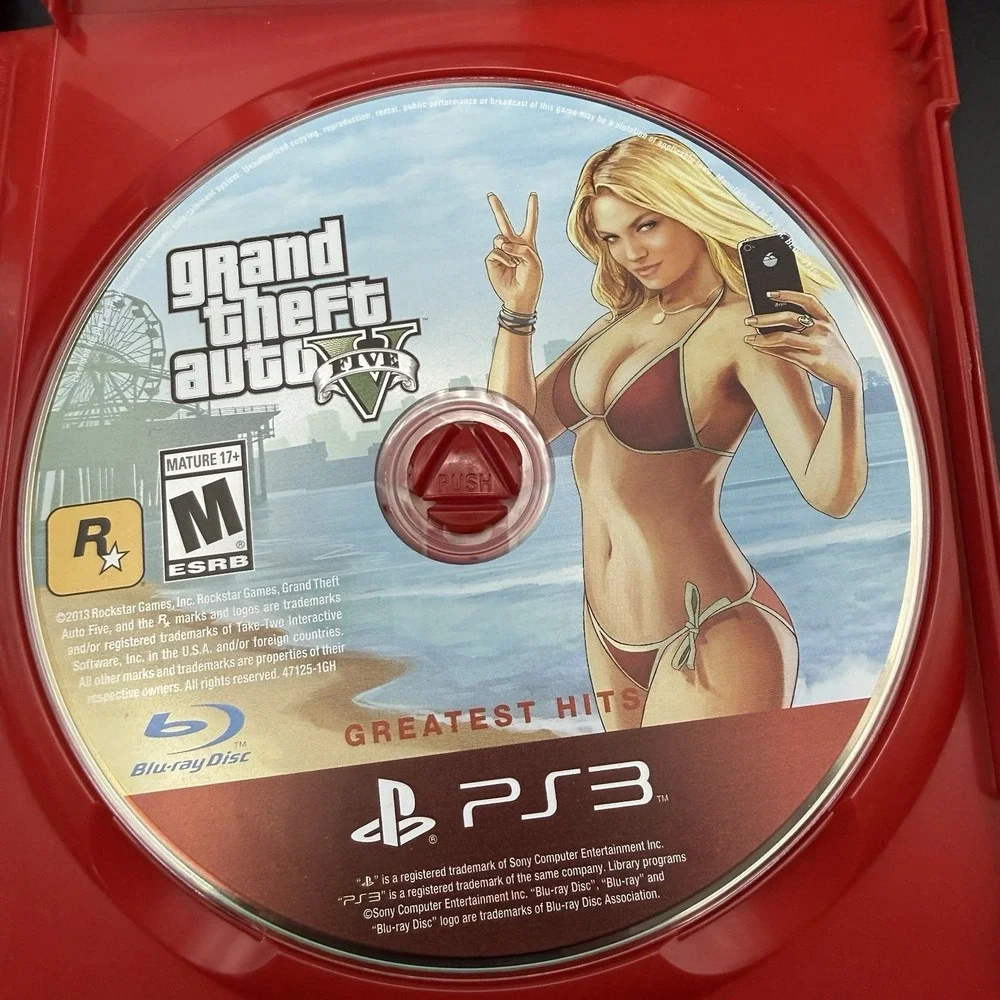 Grand Theft Auto V GTA 5 PS3 Greatest Hits CIB Complete w/ Map Manual